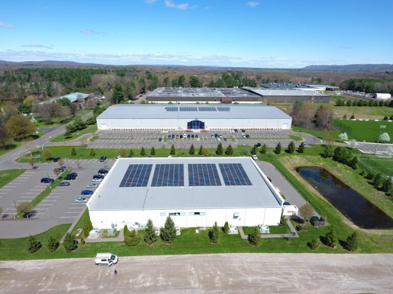 Malibu fitness Farmington Ct. 396 panels/ Installer Sun Wind Solutions / Developer 64 solar